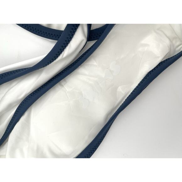 SKIMS Team USA Olympic Swimsuit Dipped Tie Bottom White 3X String Adjustable NWT - Picture 4 of 7